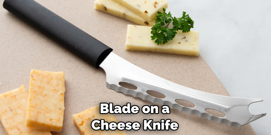 Blade on a Cheese Knife