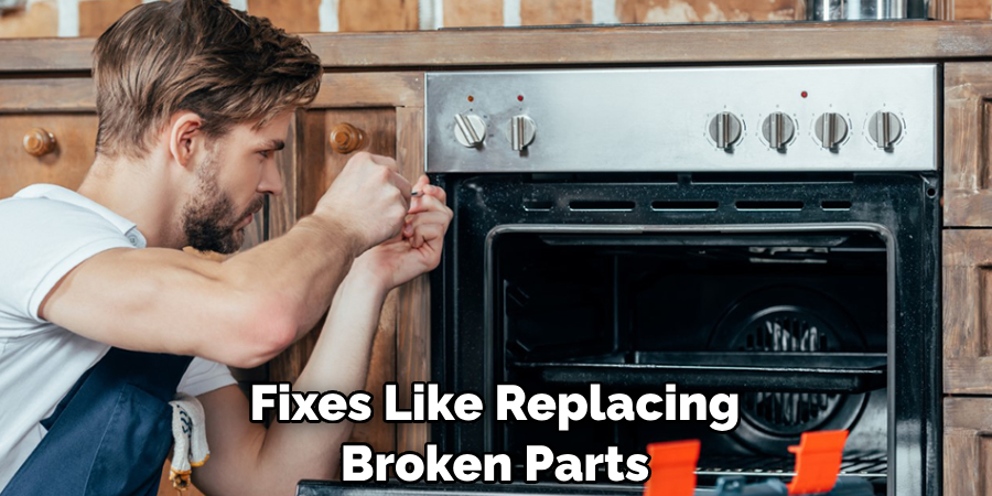 Fixes Like Replacing Broken Parts