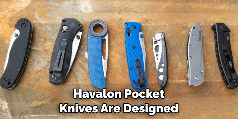 Havalon Pocket Knives Are Designed