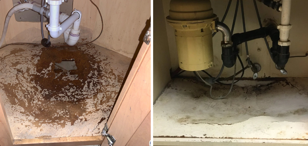 How to Fix Water Damage Under Sink