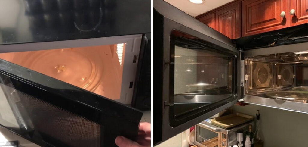 How to Fix a Microwave Door