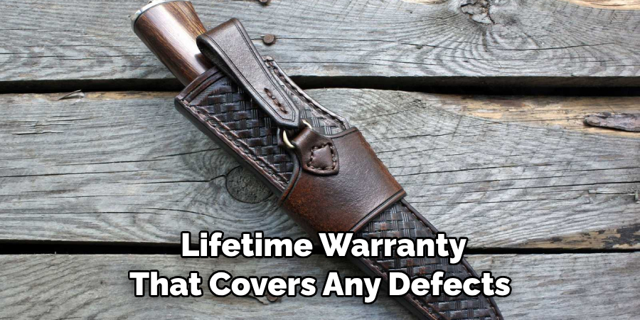  Lifetime Warranty That Covers Any Defects