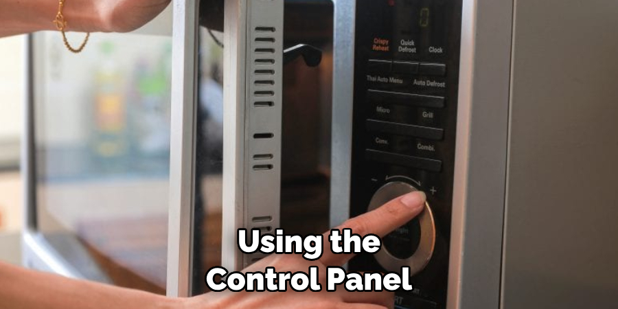 Using the Control Panel