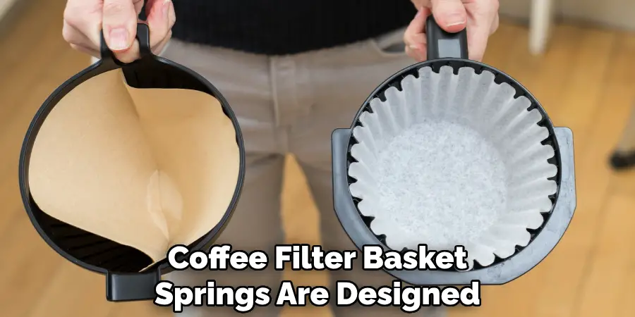 Coffee Filter Basket Springs Are Designed