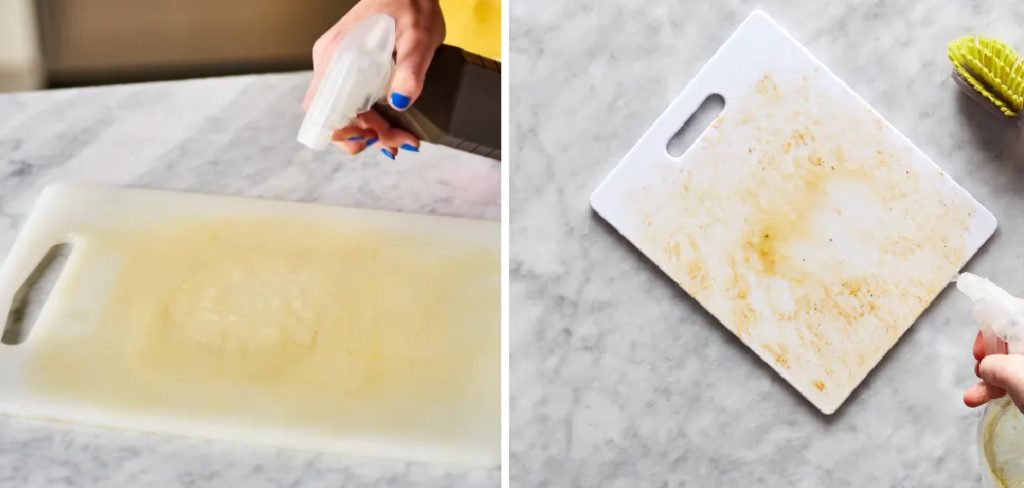 How to Remove Stains from Plastic Cutting Board