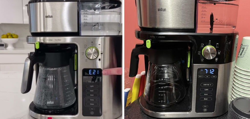 How to Reset Braun Coffee Maker