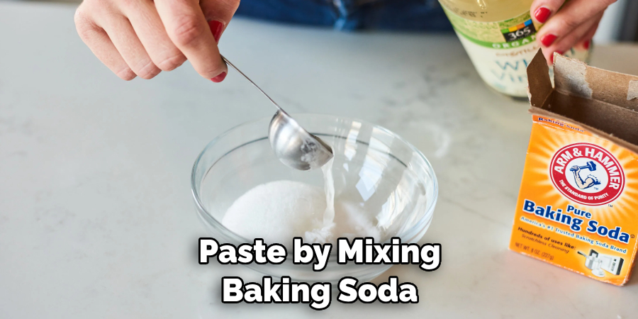 Paste by Mixing Baking Soda