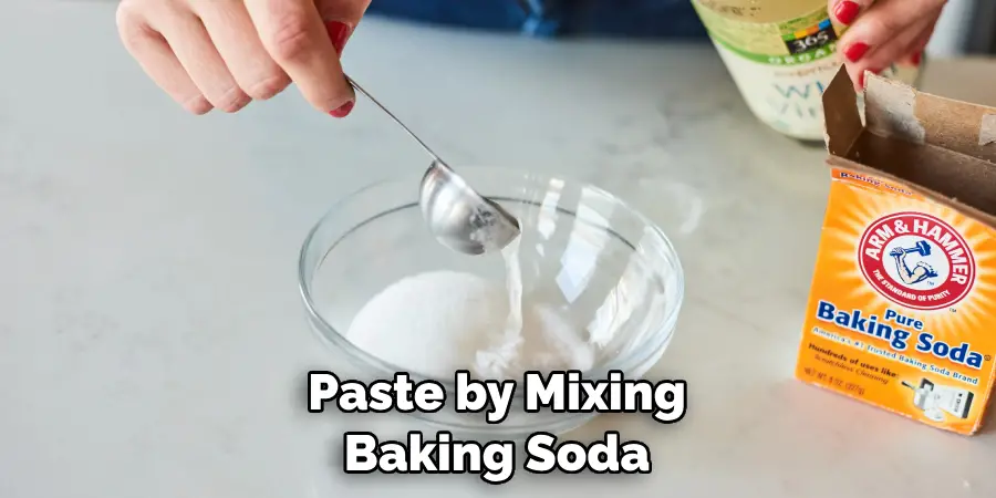 Paste by Mixing Baking Soda