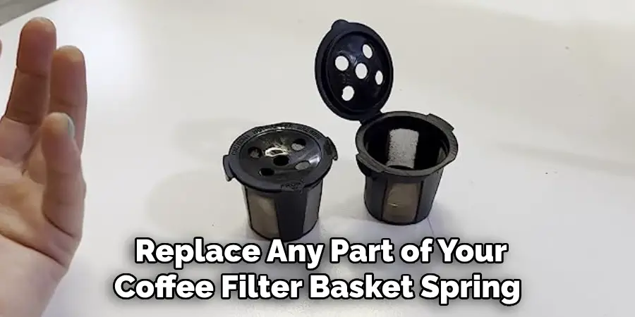  Replace Any Part of Your Coffee Filter Basket Spring