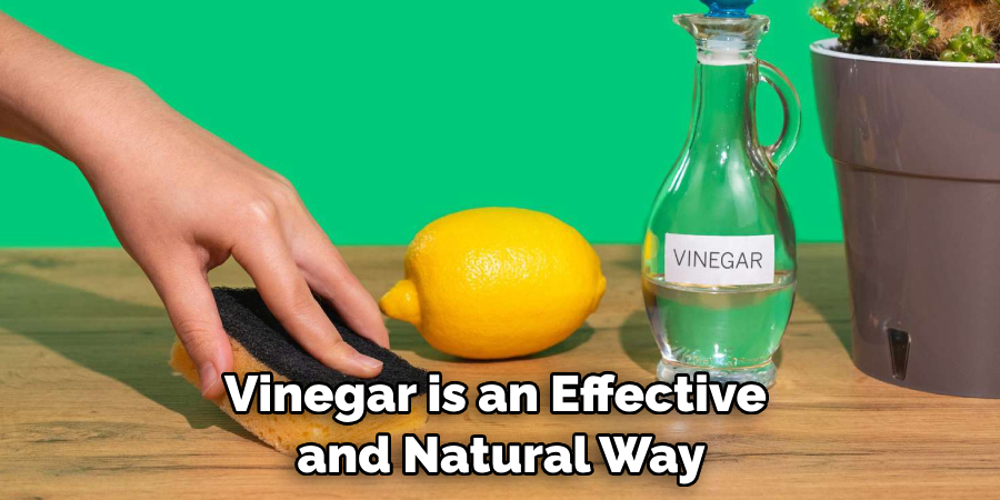 Vinegar is an Effective and Natural Way