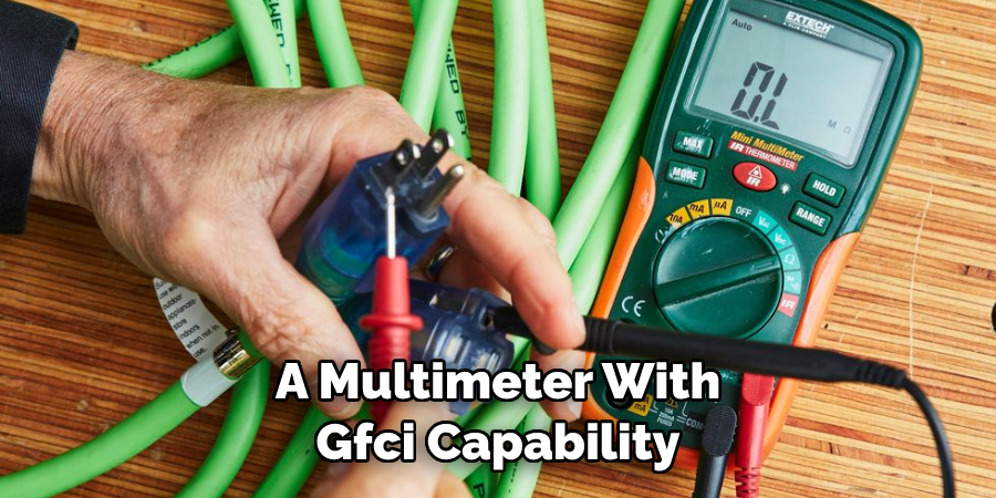 A Multimeter With Gfci Capability