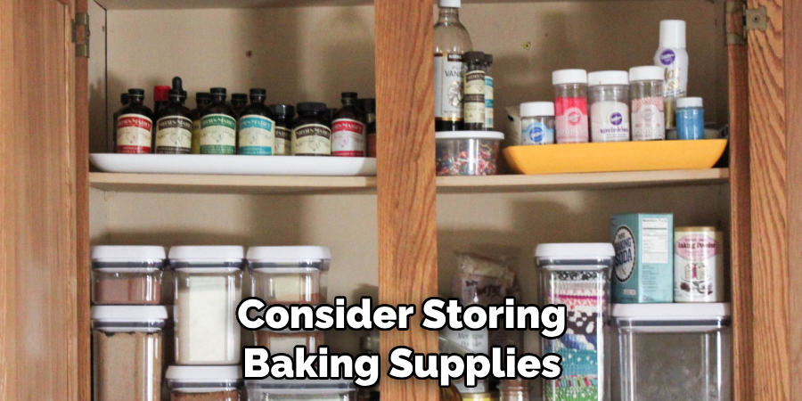 Consider Storing Baking Supplies