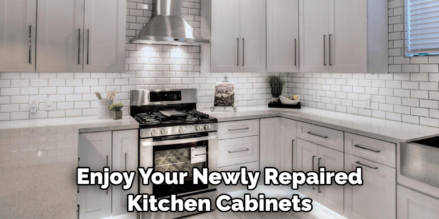 Enjoy Your Newly Repaired Kitchen Cabinets