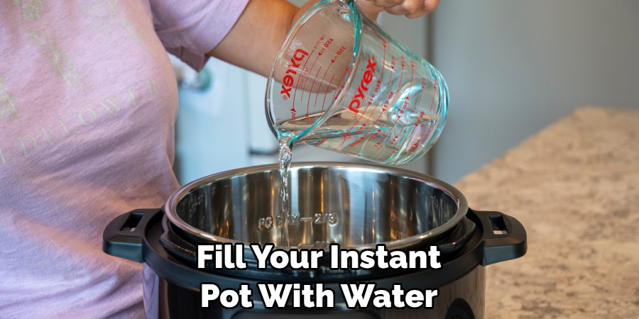 Fill Your Instant Pot With Water