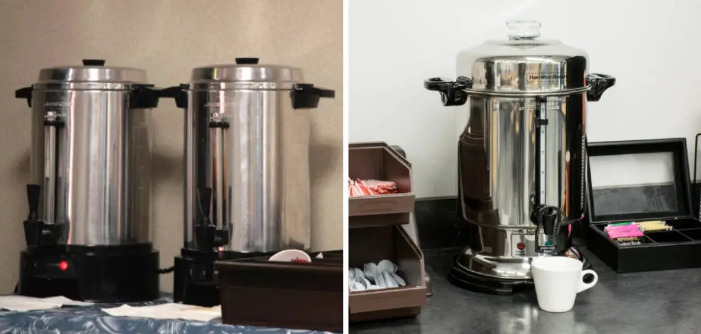 How to Use a Coffee Urn