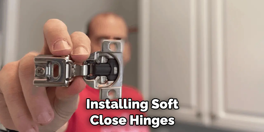 Installing Soft Close Hinges