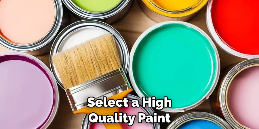 Select a High Quality Paint