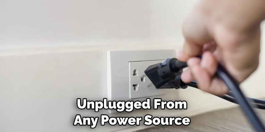 Unplugged From Any Power Source