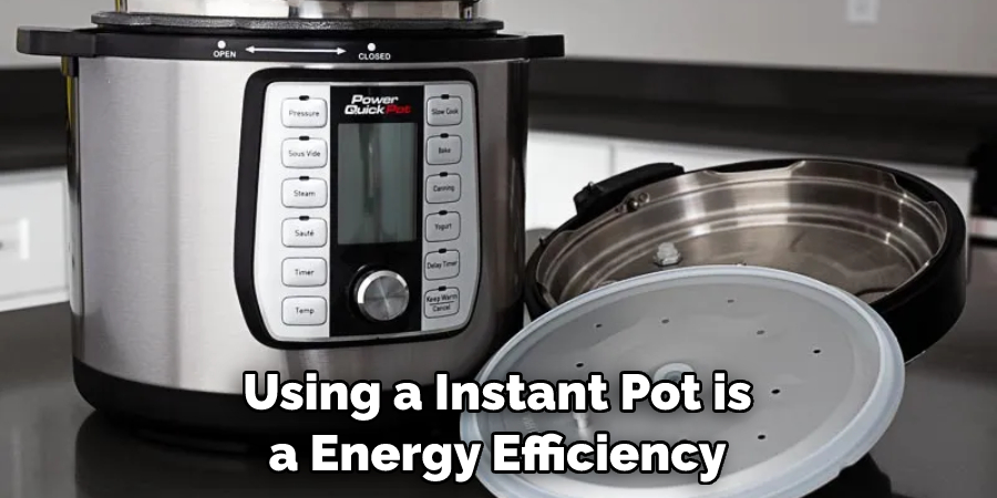 Using a Instant Pot is Its Energy Efficiency