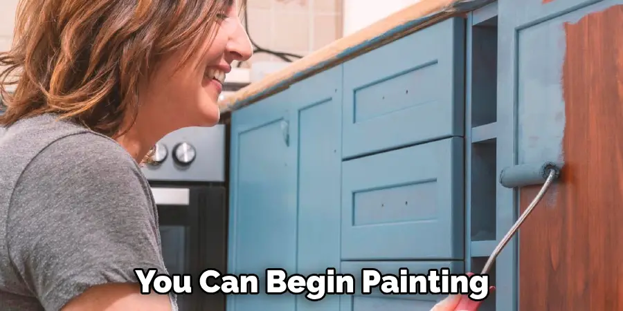 You Can Begin Painting