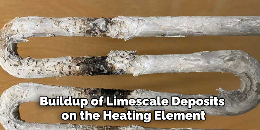 Buildup of Limescale Deposits on the Heating Element