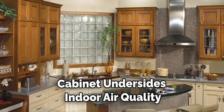 Cabinet Undersides is Indoor Air Quality