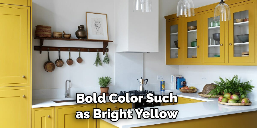 Choose a Bold Color Such as Bright Yellow