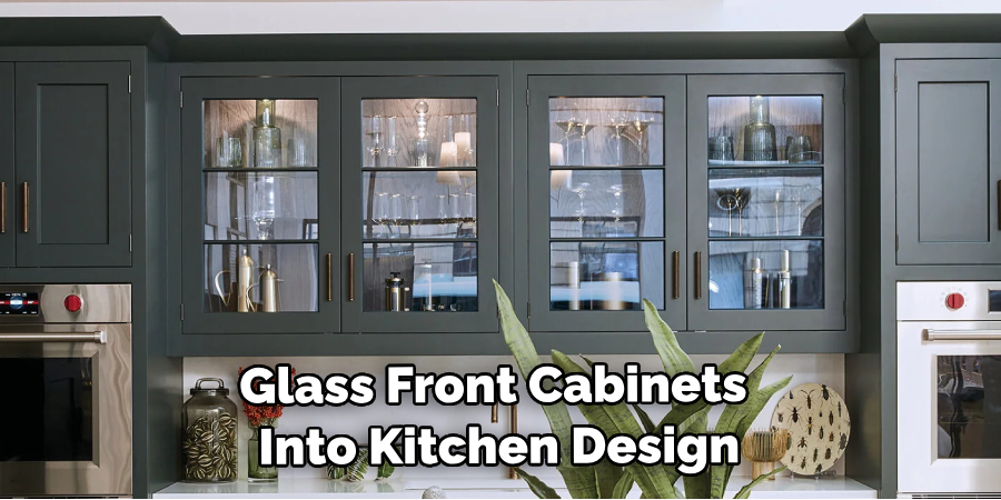 Glass Front Cabinets Into Your Kitchen Design