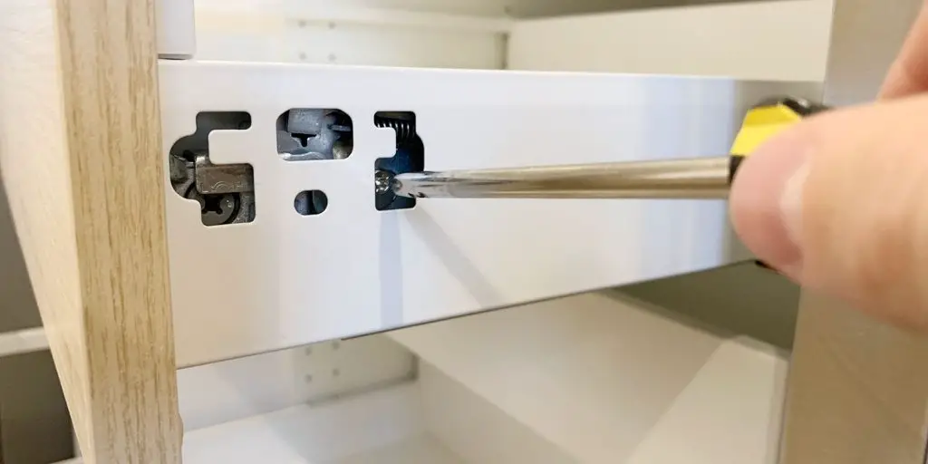 How to Adjust Ikea Drawer Fronts