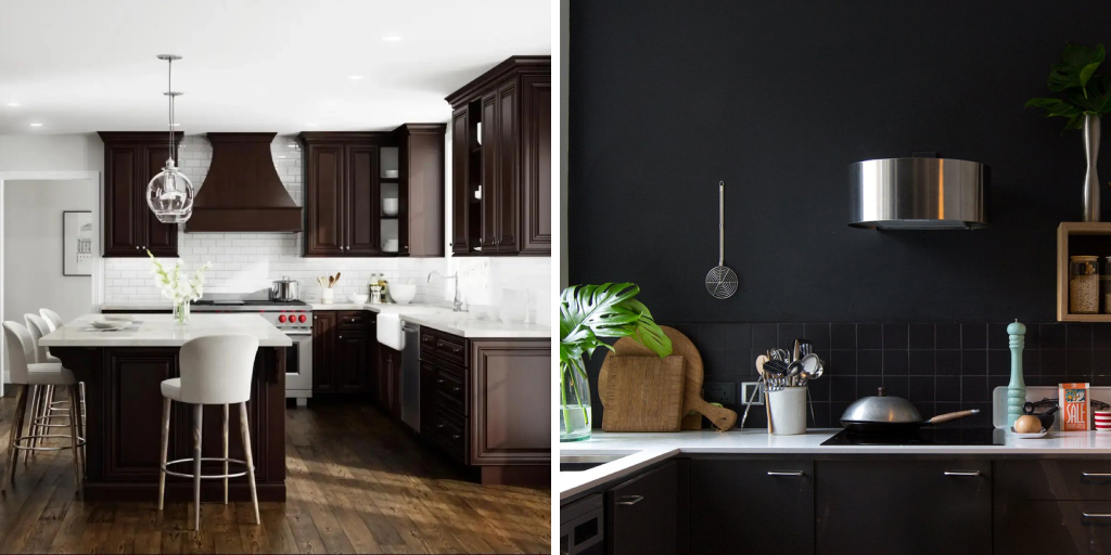 How to Brighten a Kitchen With Dark Cabinets