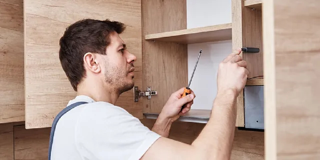 How to Hide Screw Holes in Cabinets