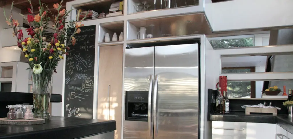 How to Make a Built in Refrigerator Cabinet