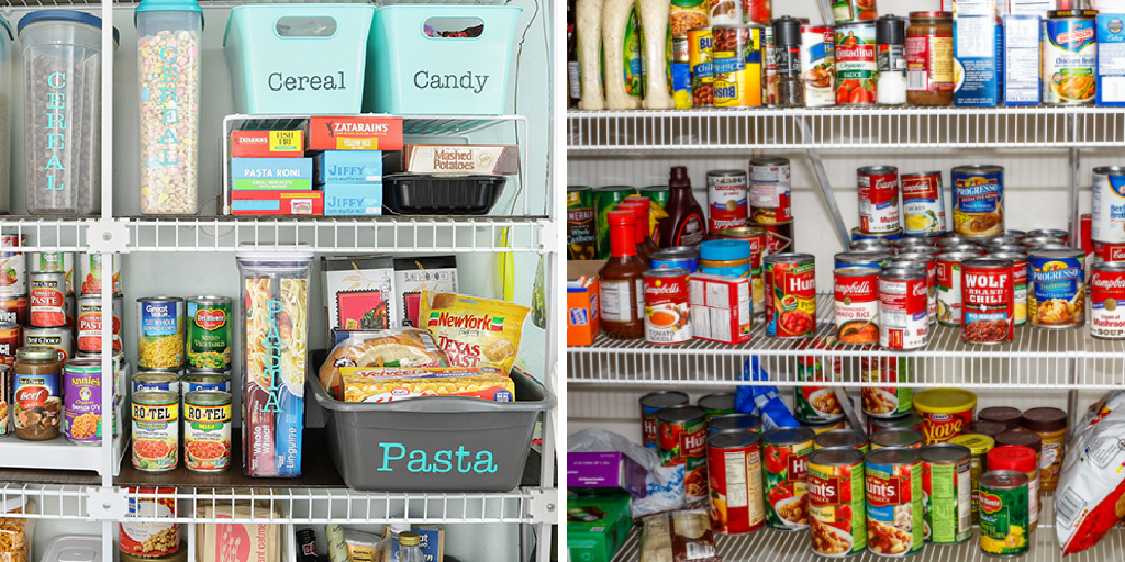 How to Organize a Pantry with Wire Shelves