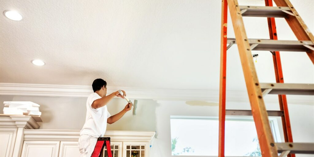 How to Paint Above Kitchen Cabinets