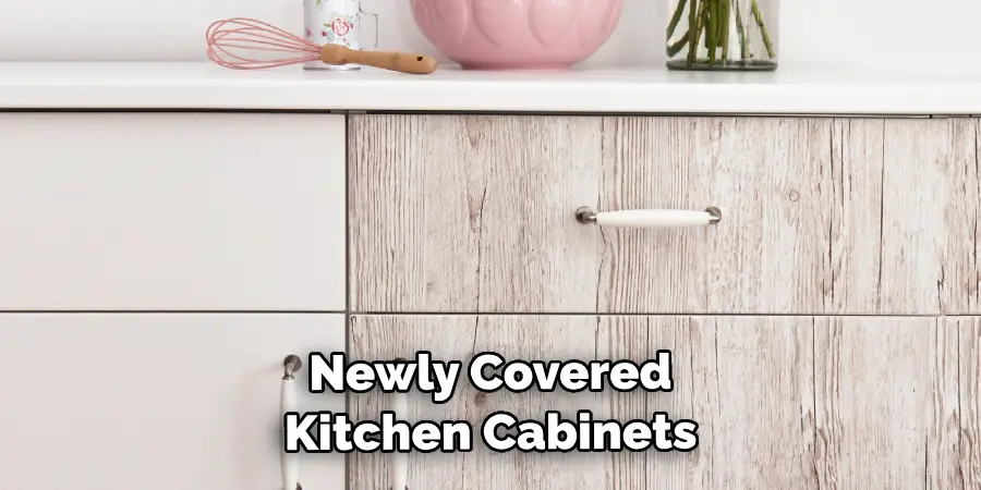  Newly Covered Kitchen Cabinets