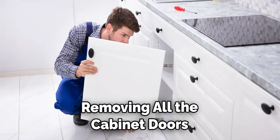 Removing All the Cabinet Doors