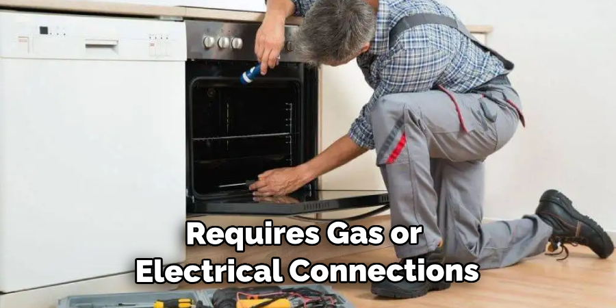 Requires Gas or Electrical Connections