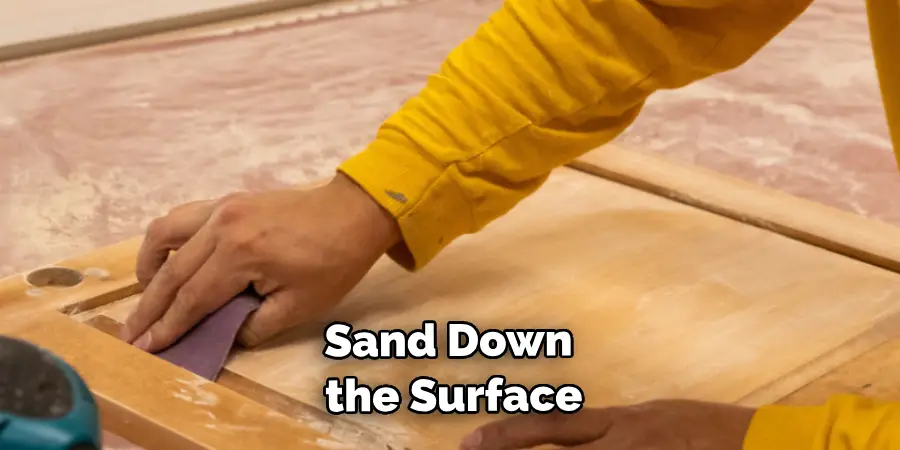 Sand Down the Surface