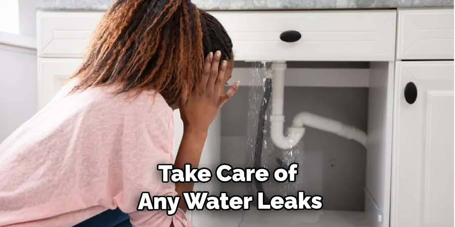Take Care of Any Water Leaks