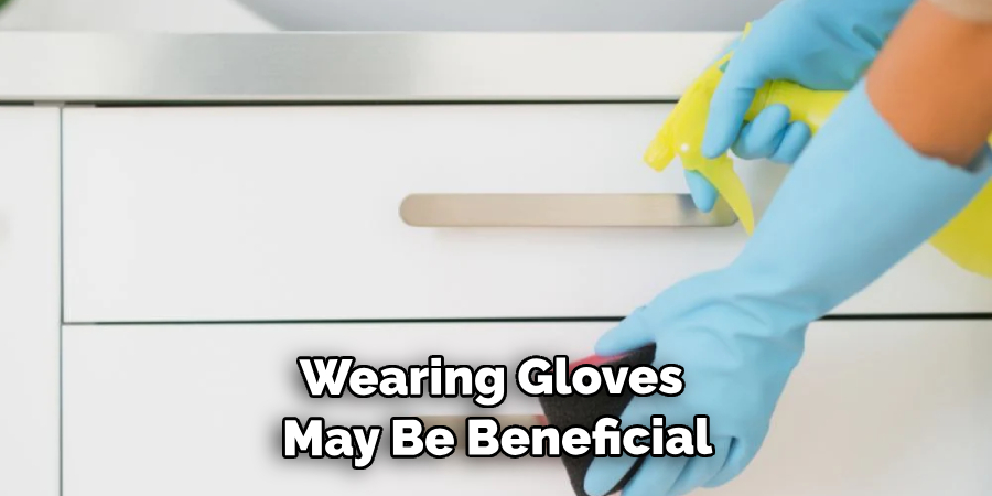 Wearing Gloves May Be Beneficial