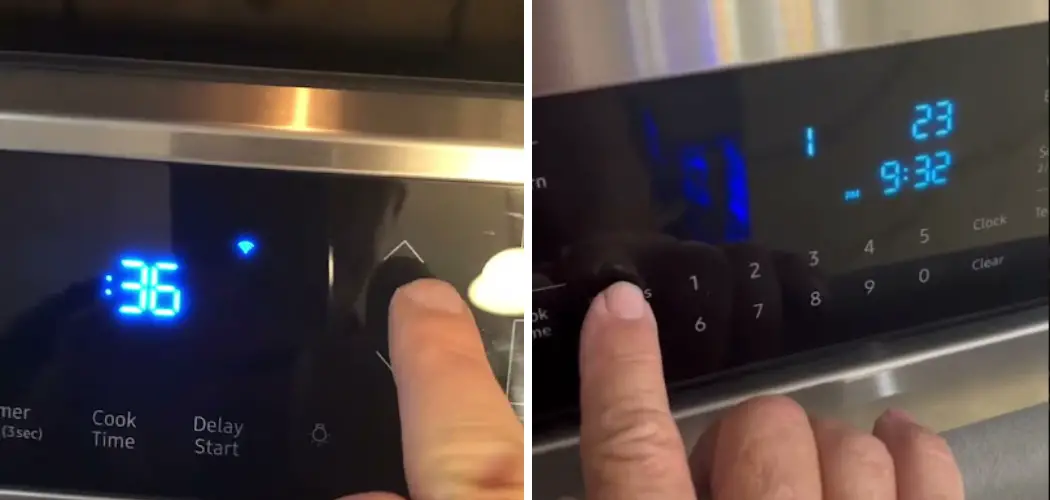 How to Set Clock on Samsung Smart Things Oven