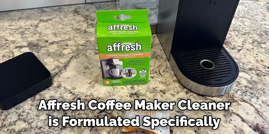 Affresh Coffee Maker Cleaner is Formulated Specifically