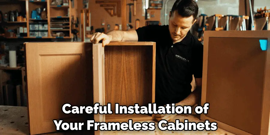 Careful Installation of Your Frameless Cabinets