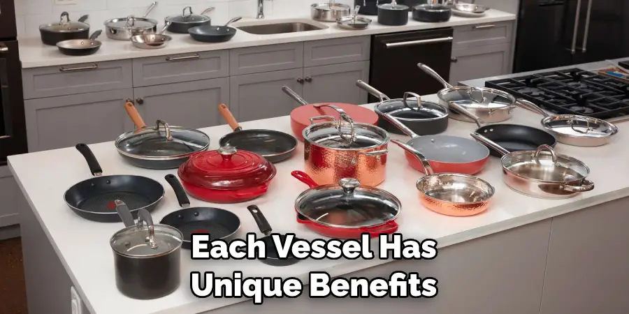 Each Vessel Has Unique Benefits