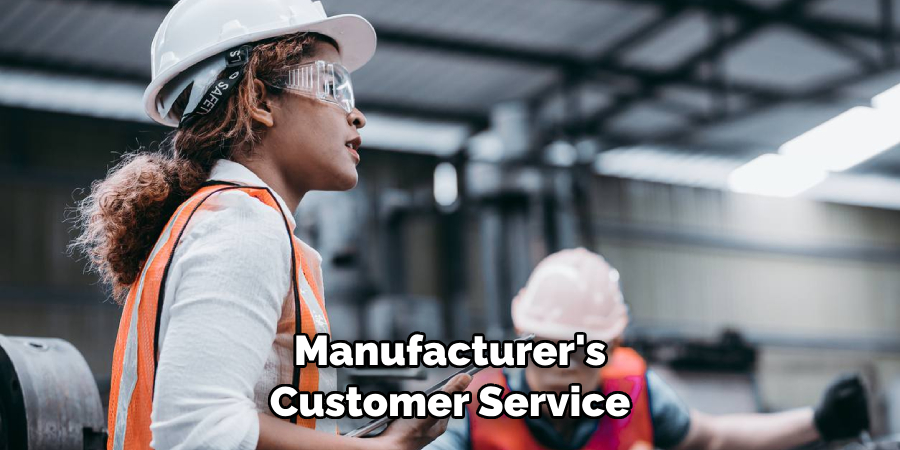 Manufacturer's Customer Service