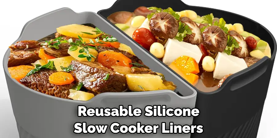 Reusable Silicone Slow Cooker Liners