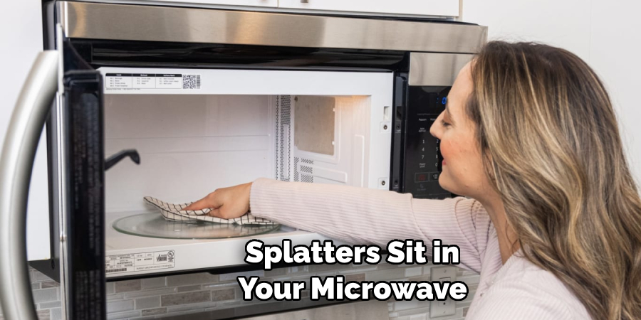 Splatters Sit in Your Microwave