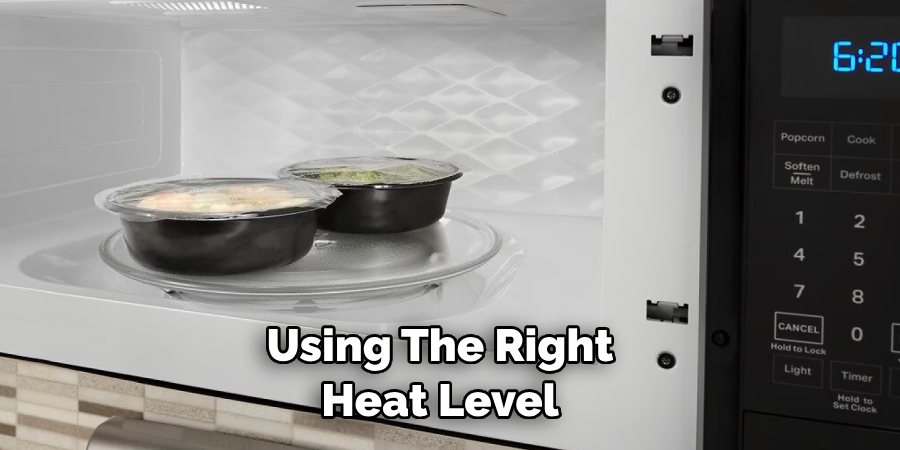 Using the Right Heat Level