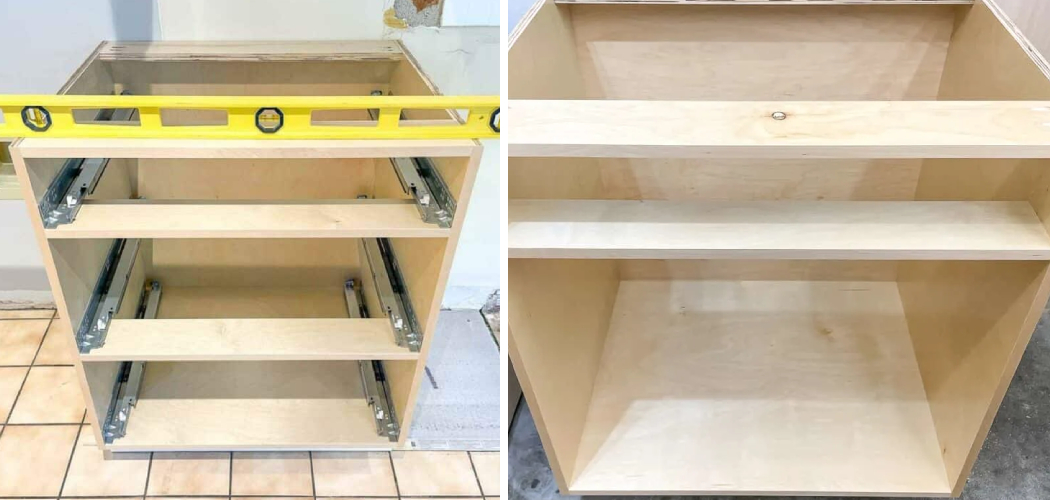 How to Build a Kitchen Cabinet Base