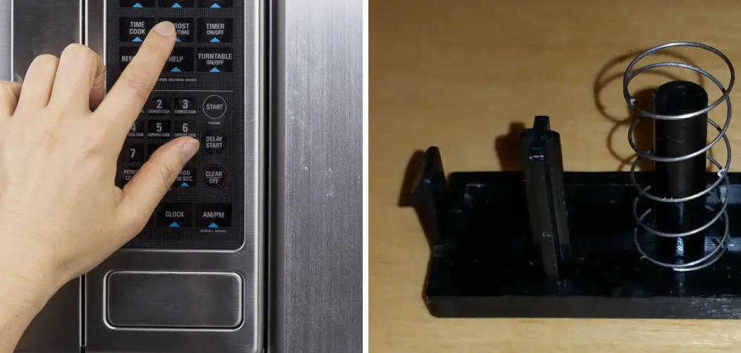 How to Fix Microwave Open Button